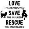 Love Save Rescue no red