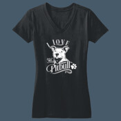 Ladies V Neck