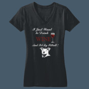 Ladies V Neck