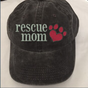 Rescue Mom Washed Cap